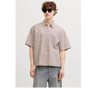 Loose Fit Hemd S Beige
