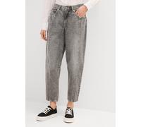 Barrel-Jeans Mid Waist, cropped 50