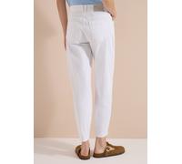 Loose-fit-Jeans CECIL, Damen, Gr. 31, Länge 28, weiß, Jeans, 78% Baumwolle, 21% Elastomultiester, 1% Elasthan, unifarben, knöchelfrei, Jeans, 5-Pocket-Style (65694624-31) weiß