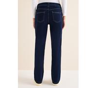 Loose-fit-Jeans CECIL, Damen, Gr. 32, Länge 28, rinsed wash, Jeans, 81% Baumwolle, 17% Polyester, 2% Elasthan, unifarben, normal, Jeans, 5-Pocket-Style (76634115-32) rinsed wash