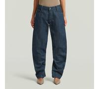 Loose-fit-Jeans G-STAR "G-Star Arc 3D Loose Wmn", Damen, Gr. 26, Länge 30, blau (neo raw denim), Denim/Jeans, Obermaterial: 100% Baumwolle, weit lang, Jeans, mit spezieller Schnittführung, Baumwoll-De