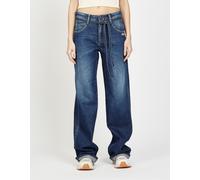 Loose-fit-Jeans GANG "94CLAIRE", Damen, Gr. 29, N-Gr, easy jeans, Denim/Jeans, Obermaterial: 100% Baumwolle, lang, Jeans, mit Bindegürtel und Naht am Oberschenkel, Baggy Fit (84342539-29) easy jeans