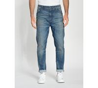 Loose-fit-Jeans GANG "GANG Jeans Loose Fit 94ALESSIO", Herren, Gr. 3330, Länge 30, blau (denim blau), 90% Baumwolle, 2% Elasthan, 8% Polyester, Jeans (38470205-33) denim blau