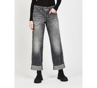 Loose-fit-Jeans GANG "GANG Jeans Loose Fit 94ROBERTA", Damen, Gr. 30, denim blau, Denim/Jeans, 99% Baumwolle, 1% Elasthan, Jeans (34150265-30) denim blau