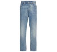 Loose-fit-Jeans HUGO BLUE "Nate", Damen, Gr. 32, Länge 32, turquoise, aqua443, Denim/Jeans, Obermaterial: 100% Baumwolle, unifarben, loose fit lang, Jeans Loose-fit-Jeans, loose fit (11949753-32)