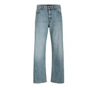 Loose-fit-Jeans JACK & JONES "JJITED JJORIGINAL AKM 287 NOOS", Herren, Gr. 30, Länge 34, blau denim pack:light blau, Denim/Jeans, Obermaterial: 100% Baumwolle, unifarben, loose fit lang, Jeans (656632