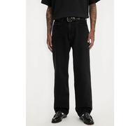 Loose-fit-Jeans LEVI'S "568 STAY LOOSE", Herren, Gr. 31, Länge 34, schwarz (schwarz 0066), Denim/Jeans, Obermaterial: 100% Baumwolle, loose fit lang, Jeans, mit Leinenanteil (42352231-31) schwarz 0066