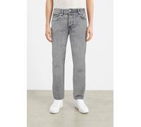 Loose-fit-Jeans ONLY & SONS "ONSFADE LOOSE WB 6778 A14 DNM NOOS", Herren, Gr. 36, Länge 34, blau (medium grau denim), Denim/Jeans, Obermaterial: 100% Baumwolle, Abriebeffekte, loose fit, Jeans (298385