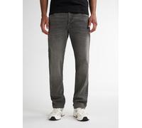 Loose-fit-Jeans PETROL INDUSTRIES, Herren, Gr. 34, Länge 34, schwarz (schwarz stone), Denim/Jeans, Obermaterial: 99% Baumwolle, 1% Elasthan, bequem lang, Jeans (42832943-34) schwarz stone