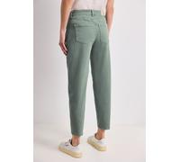 Loose-fit-Jeans STREET ONE, Damen, Gr. 29, Länge 28, olive washed, Jeans, 81% Baumwolle, 17% Polyester, 2% Elasthan, unifarben, knöchelfrei, Jeans, im Denim Look (25317913-29) olive washed