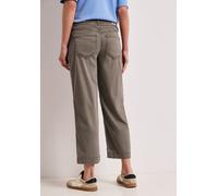 Street One Damen Jeans Style Emee – Wide Leg mit Gürteldetail, Braun Wash, Gr. 33, L26
