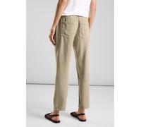 STREET ONE Damen A377916 Bequeme Lyocell Jeans, Safari Beige Wash, 33W / 28L