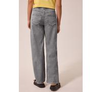 Loose-fit-Jeans STREET ONE STUDIO, Damen, Gr. 29, Länge 30, grau (grau authentic wash), Jeans, 97% Lyocell, 3% Elasthan, unifarben, lang, Jeans, High Waist (20505606-29) grau authentic wash