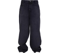 Urban Classics - Heavy Ounce Baggy Fit Black Washed - Jeans Schwarz W 32