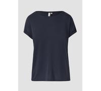 Loose Fit-Shirt im Lyocellmix L blau 2165942.5832.L