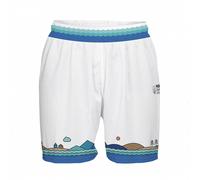 Loose Fit Shorts Herren PADDLEBOARDING WHITE - Größe: S