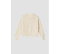 Loose Fit Strickpullover mit Stehkragen aus Chenille-Garn 134/140 Beige 2170461.0406.134_140