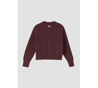 Loose Fit Strickpullover mit Stehkragen aus Chenille-Garn 146/152 rot 2170461.4927.146_152