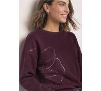 Loose Fit Sweatshirt mit Folienprint