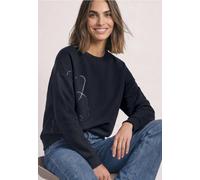 Loose Fit Sweatshirt mit Folienprint