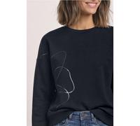 Loose Fit Sweatshirt mit Folienprint