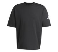 adidas Essentials Loose Fit 3-Streifen Logo T-Shirt Herren JF3615 - black/white L