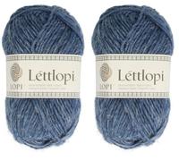 Lopi 1522-1701 Garn, 1701 Blau, 100 m, meter (Packung mit 2)