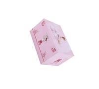 lopituwe Schmuckkästchen aus Holz, Musikorganizer für Kinder, 12,7 cm, rosa Ballett, besonderes Geschenk für kleine Mädchen, Schmuckaufbewahrung, Musikorganizer Box für