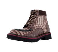 Lorenzi Schnürstiefeletten für Herren, beige, Größe 46 EU