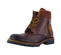 Lorenzi Schnürstiefeletten für Herren, braun, Größe 42 EU