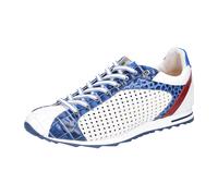 Lorenzi Sneaker Drillo Bianco für Herren, blau, Größe 45 EU
