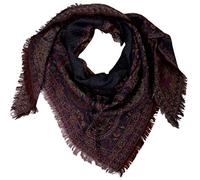 Lorenzo Cana Damenschal Schaltuch Wollschal jacquard gewebt aus 100% Wolle vom Merino Lamm, Paisleymuster Naturfaserschal 78587