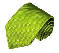 Lorenzo Cana - Gruene Krawatte aus 100% Seide - Handgefertigte Designer Seidenkrawatte - 84079