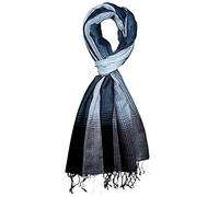 Lorenzo Cana Herren Schal Schaltuch 50% Kaschmir 50% Wolle vom Merino-Lamm Wolle Kaschmirschal Gewebt Herrenschal Männerschal