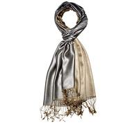 Lorenzo Cana Herren Schal Wendeschal 70% Seide 30% Viskose Schaltuch 70 cm x 190 cm zweifarbiger Schal wendbar Doubleface Herrenschal Männerschal 784221177