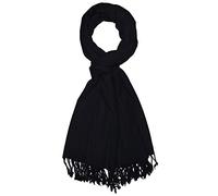 Lorenzo Cana Herrenschal Männerschal Schal Schaltuch 50% Kaschmir 50% Wolle vom Merinolamm Wolle Kaschmirschal Wollschal black schwarz 783861177