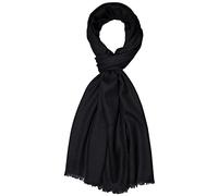 Lorenzo Cana Luxus Herren Schal Schaltuch aus 100% Kaschmir Kaschmirschal Kaschmirtuch uni schwarzer Maennerschal 783181177