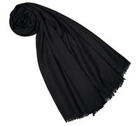 Lorenzo Cana Luxus Pashmina Damenschal Schaltuch 70 cm x 200 cm schwarz black 100% Kaschmir Kaschmirschal Kaschmirtuch Kaschmirpashmina 7831877