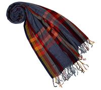 Lorenzo Cana Luxus Pashmina Schal Schaltuch 50% Kaschmir 50% Wolle vom Merino-Lamm Wolle Kaschmirschal Gewebt Damenschal Frauenschal