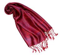 Lorenzo Cana Luxus Seidenschal für Frauen Schal 100% Seide gewebt Damenschal elegant Paisley Muster Mehrfarbig 7818577