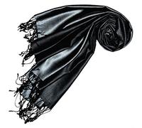 Lorenzo Cana Pashmina Wendeschal 70% Seide 30% Viskose Schaltuch 70 x 190 cm zweifarbiger Schal Stola wendbar Doubleface 78061