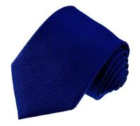 Lorenzo Cana - Seidenkrawatte - Original Marken Krawatte aus 100% Seide - blau schwarz kleine Karos kariert - 77133