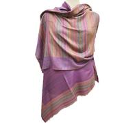 Lorenzo Cana Wendeschal Damenschal Schaltuch 100% Kaschmir leicht kuschelweich Kaschmirschal Kaschmirtuch Doubleface mehrfarbig 78710