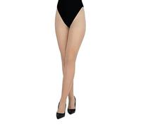 LORES Nude Damen Strumpfhose 20 Denier Classic Plain Halbtransparente Vollstrümpfe Naturstrumpfhose Trocadero, Sabbia L