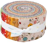 Lori Holt Herbst Rolie Polie 40 Streifen Jelly Roll Riley Blake Designs RP-14650-40, sortiert