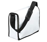 Lorry Bag Umhängetasche Aktentasche Dokumententasche Handtasche von notrash2003 (Weiß)