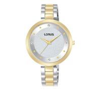 Lorus Damen Analog Quarz Uhr mit Edelstahl Armband RG258WX9