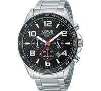 Lorus - Armbanduhr/Chronograph RT351GX9 - Herren Uhr - Wasserdicht - Analog - Mit Gummiband - Silber