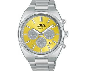 Lorus Chronograph Edelstahl gelb, silber Herren