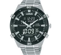 Lorus Herren Analog-Digital Quarz Uhr mit Metall Armband RW649AX9